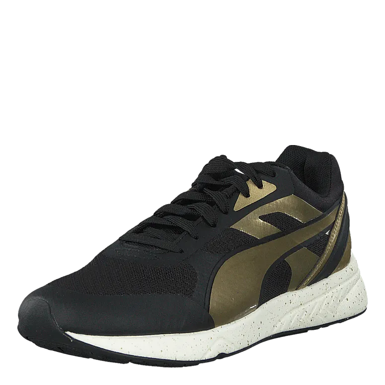 698 Ignite Metallic Wn's Black-Metallic Gold-White