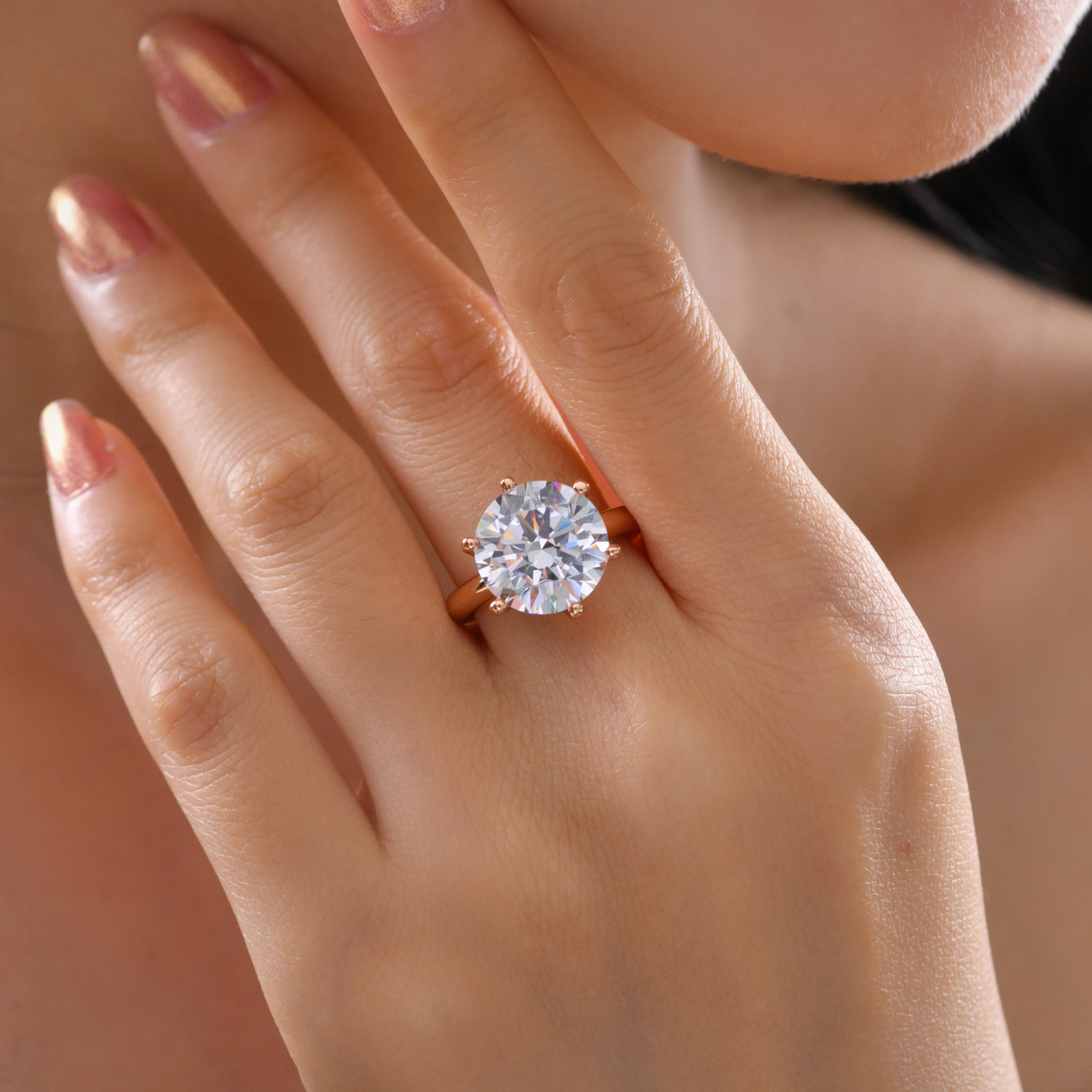 7 Carat Solitaire Engagement Ring