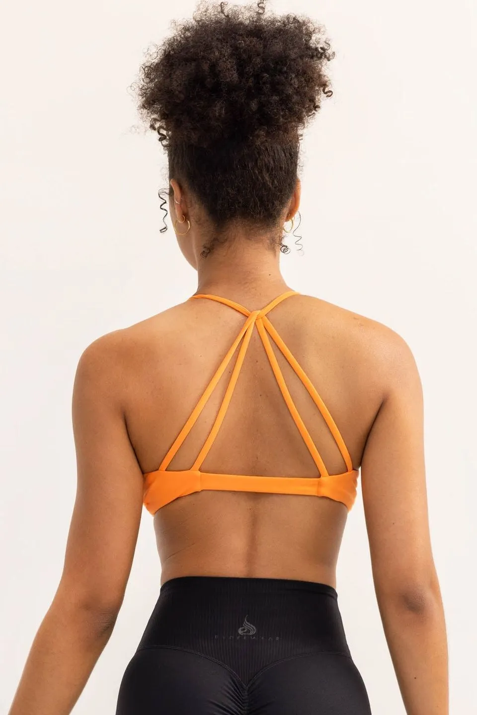 Activate Twist Sports Bra | Tangerine