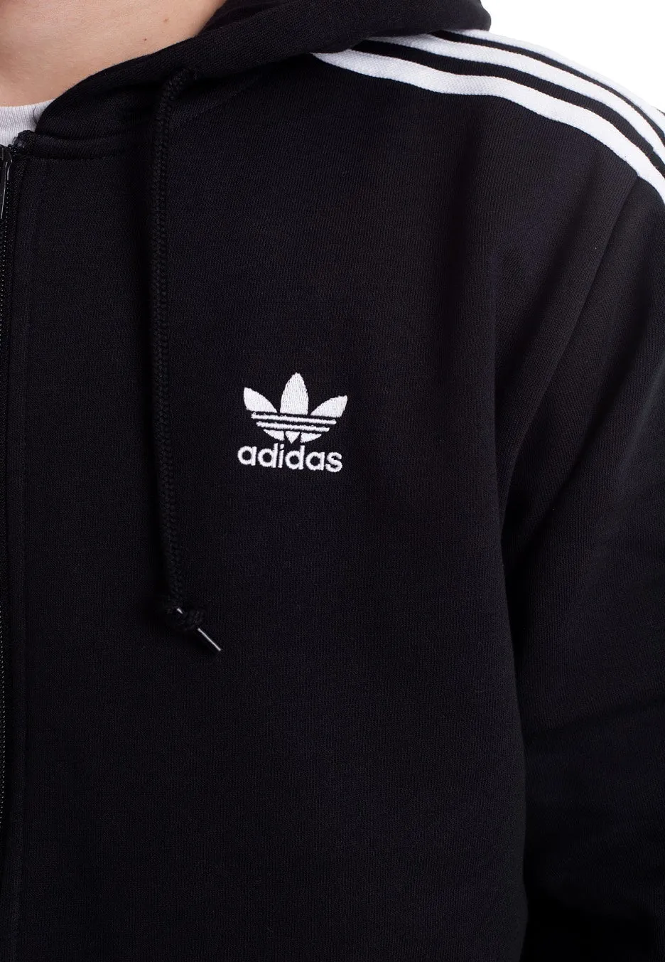 Adidas - 3-Stripes Black - Zipper