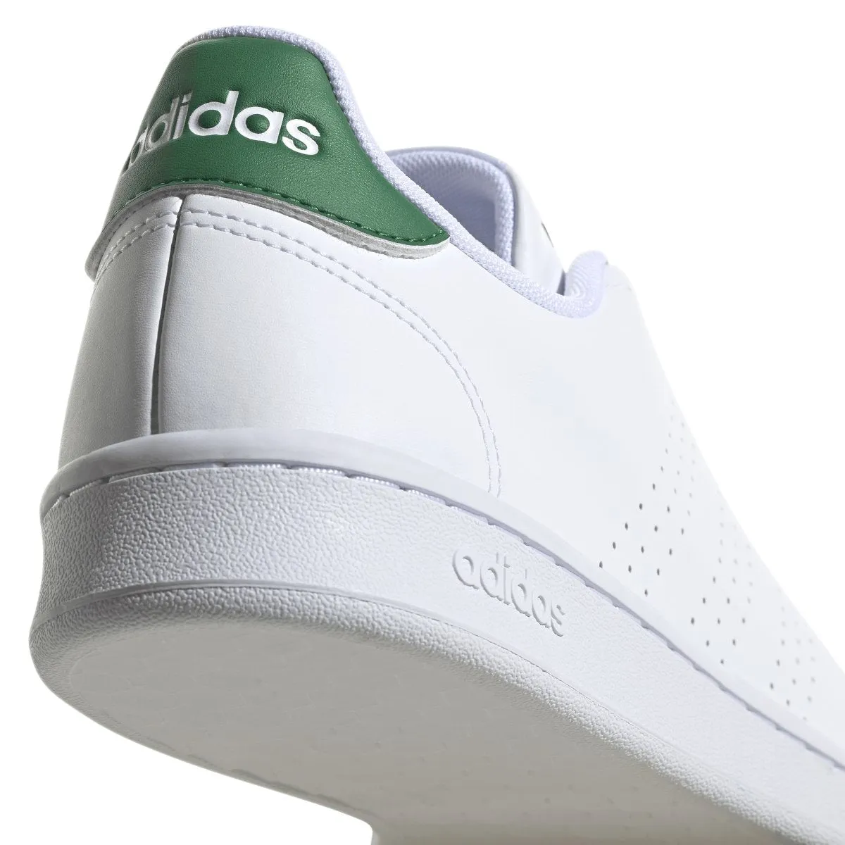 ADIDAS MEN'S ADVANTAGE WHITE/GREEN SHOE