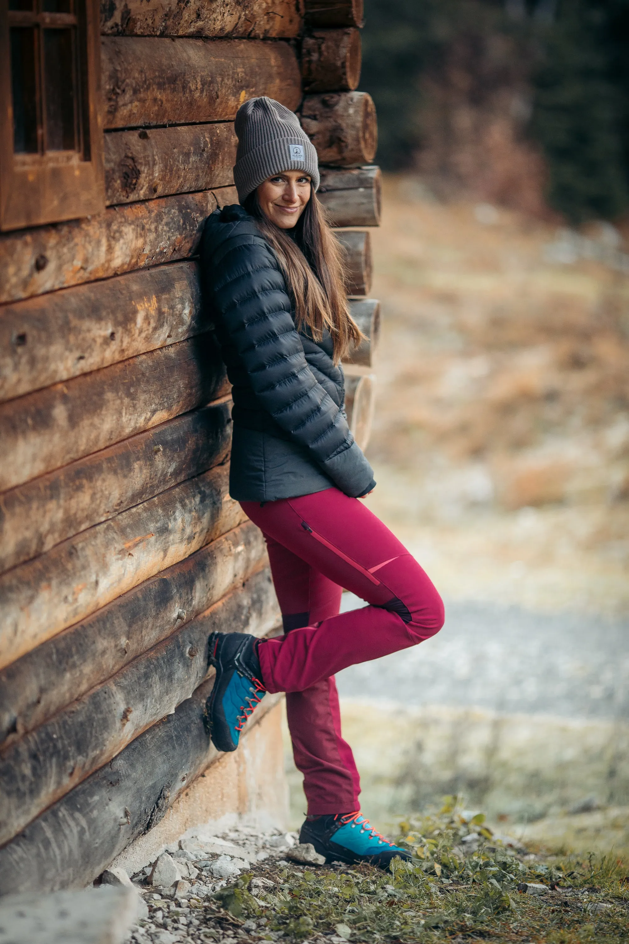 APEX Winter Leggings Berry Blaze