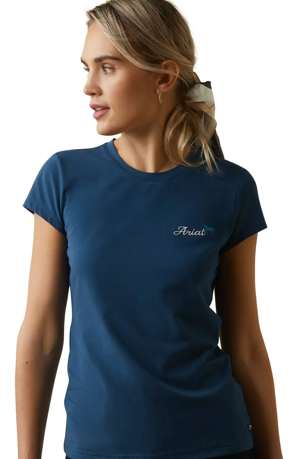 Ariat Womens Logo Script Short Sleeved T-Shirt