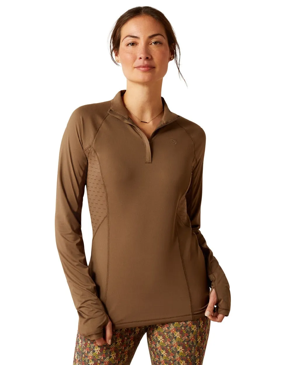 Ariat Womens Lowell 2.0 1/4 Zip Long Sleeve Base Layer