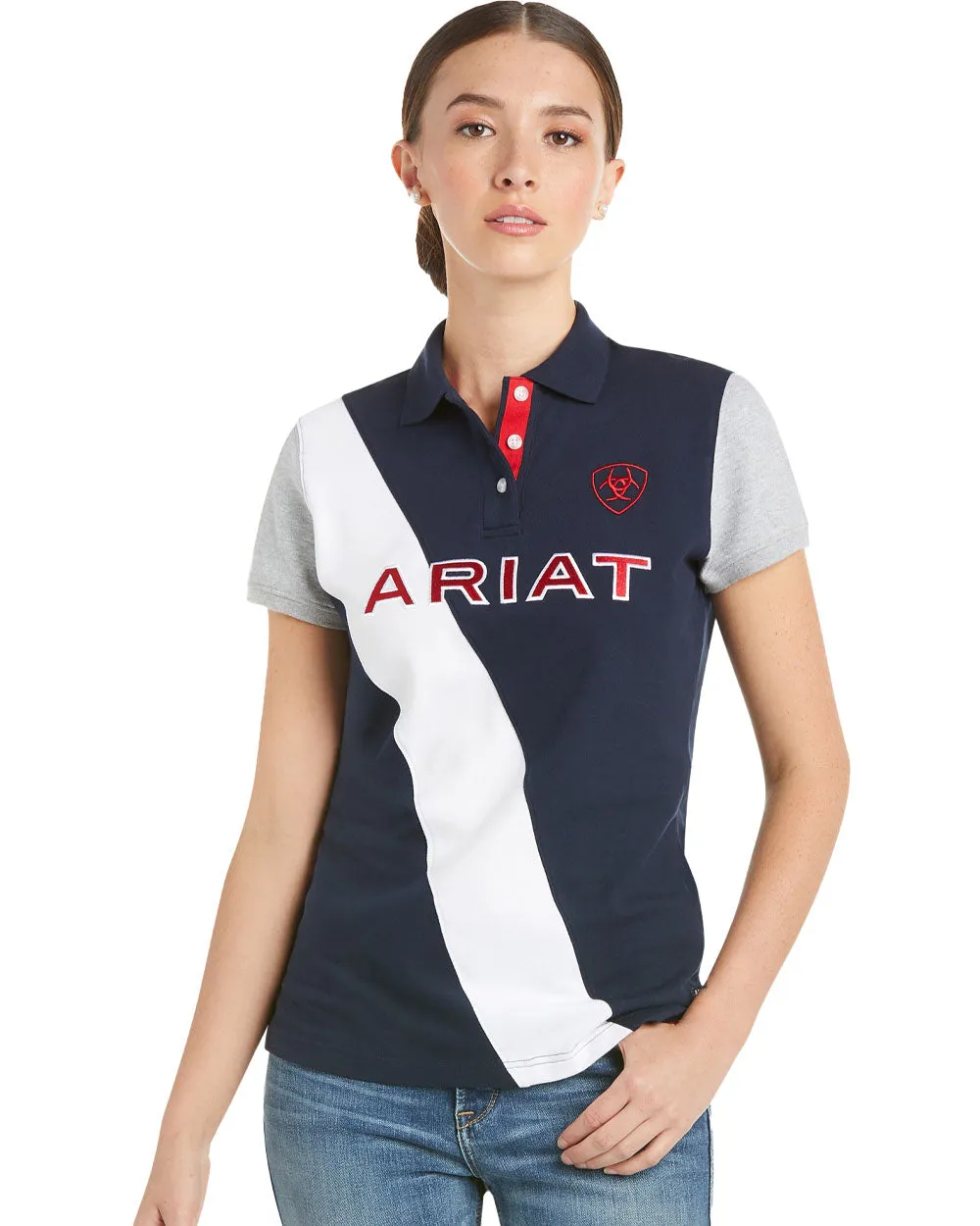 Ariat Womens Taryn Short Sleeved Polo Shirt