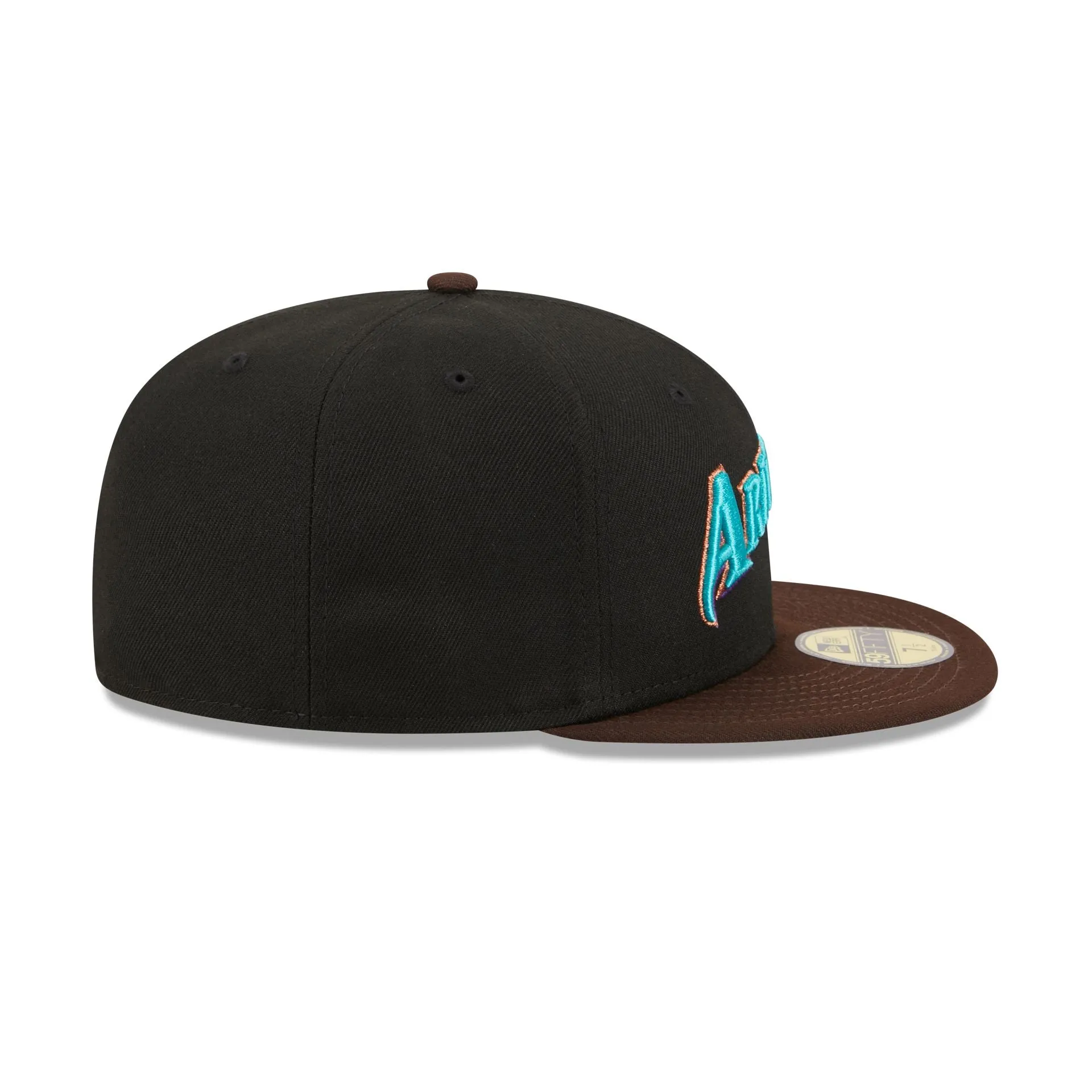 Arizona Diamondbacks Chocolate Visor 59FIFTY Fitted Hat