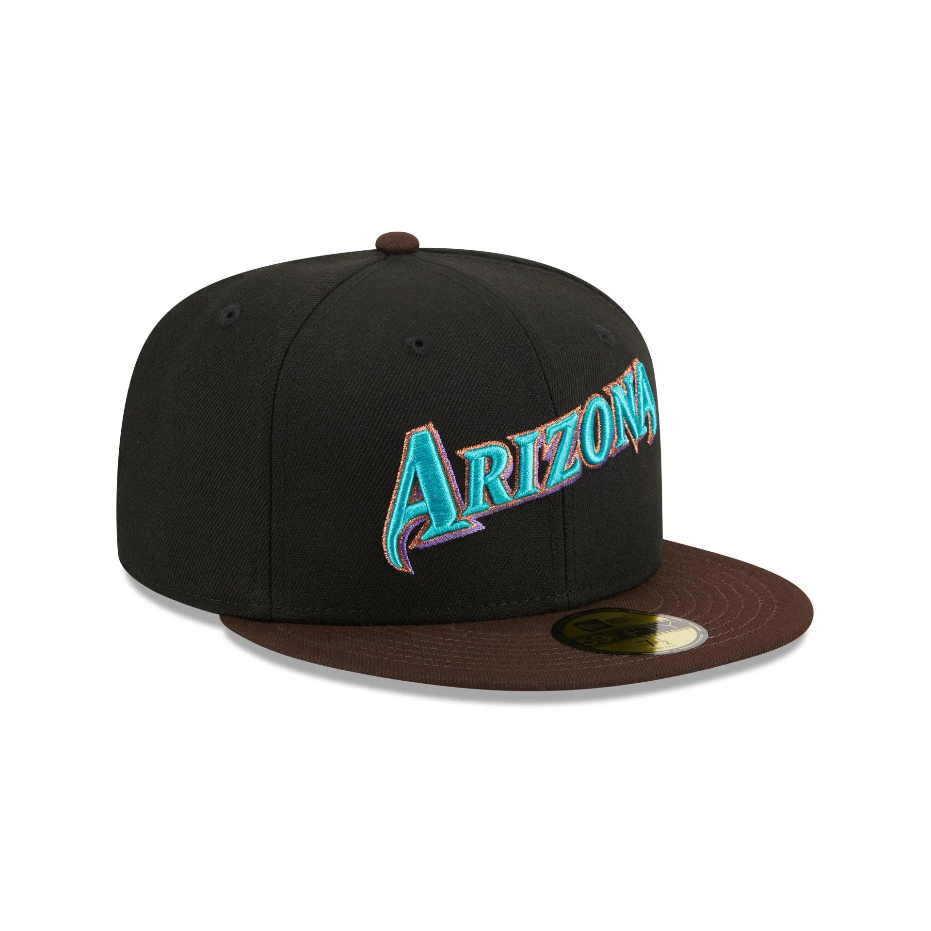 Arizona Diamondbacks Chocolate Visor 59FIFTY Fitted Hat