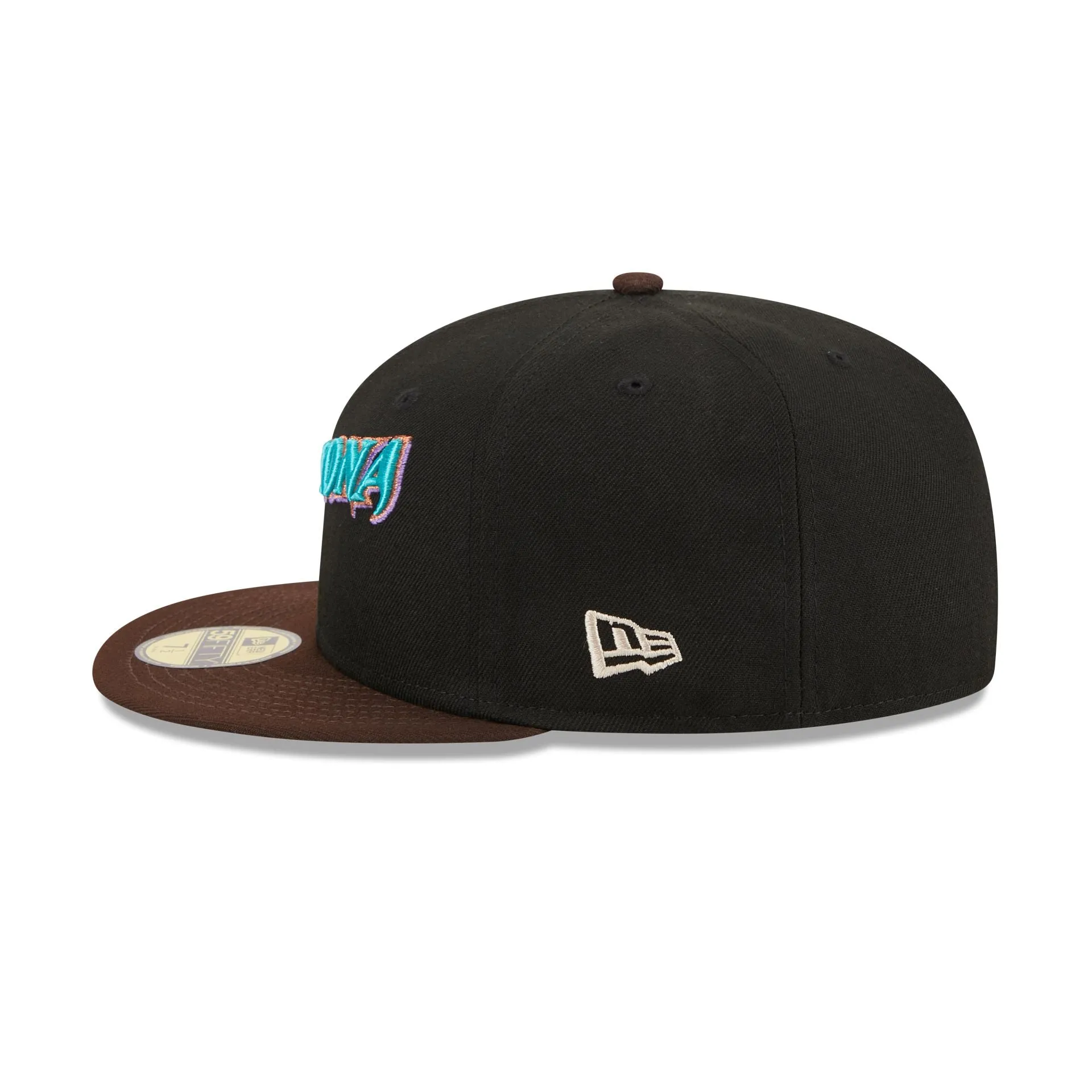 Arizona Diamondbacks Chocolate Visor 59FIFTY Fitted Hat