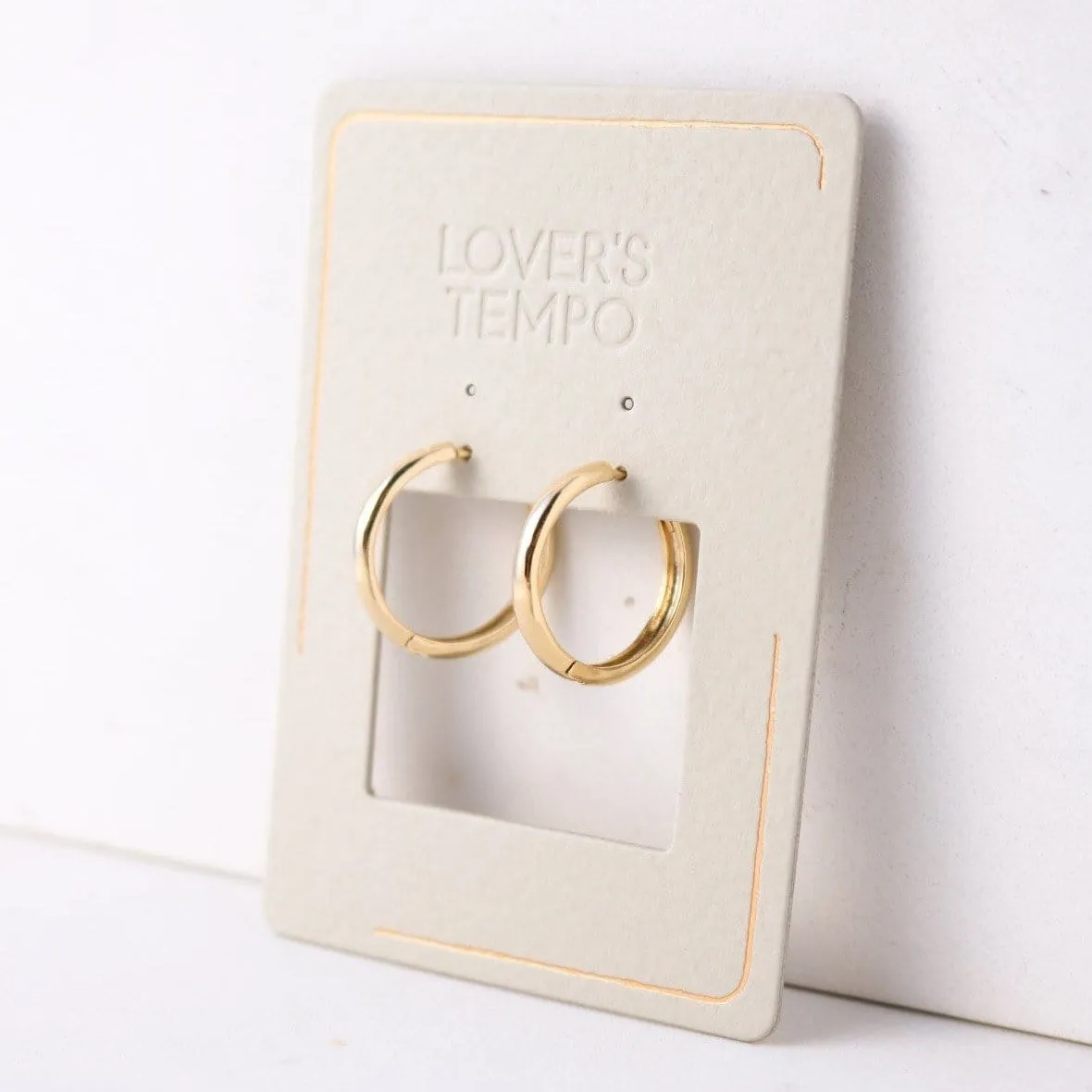 Bea 20mm Hoop Earrings Gold