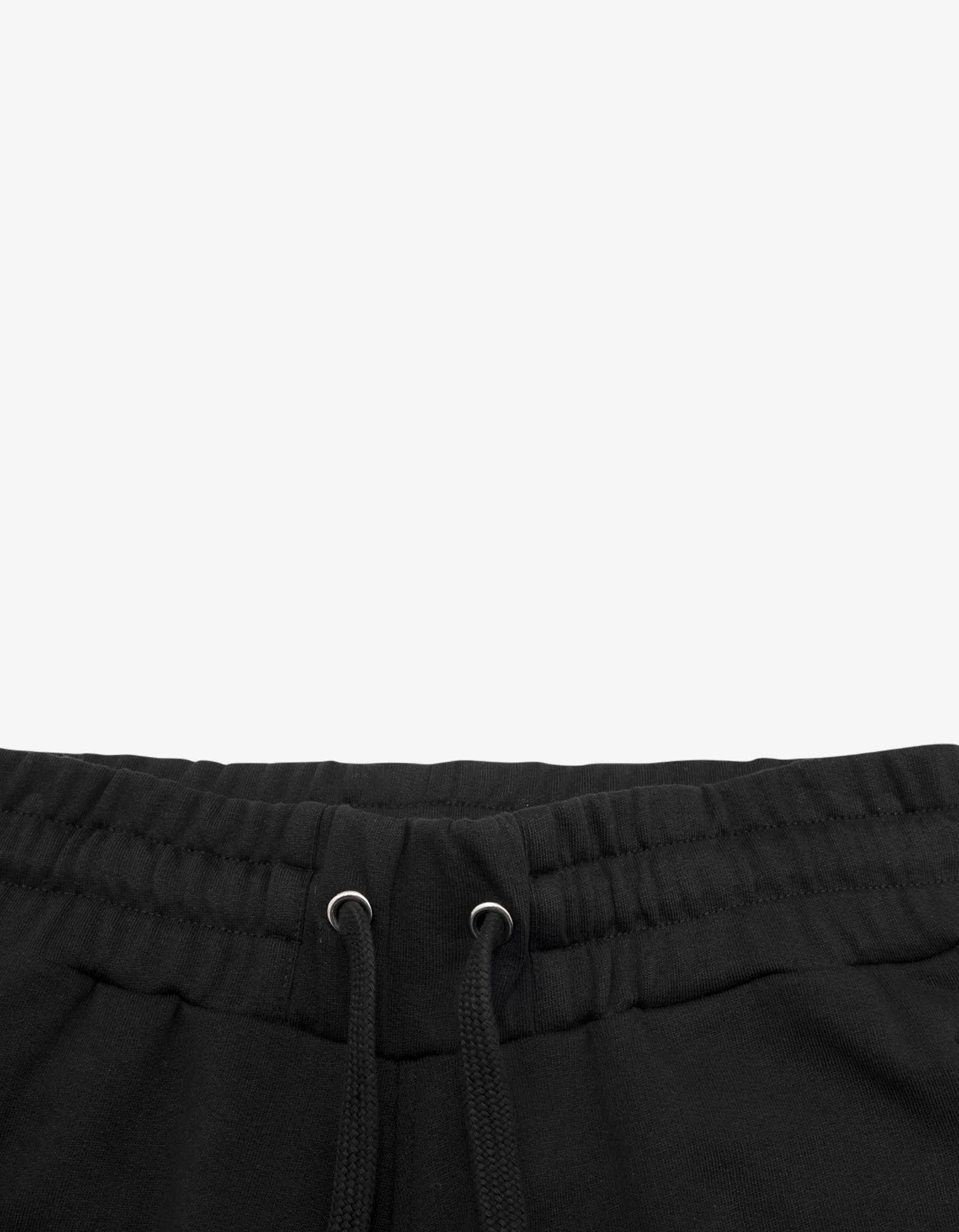 Black Logo Sport Shorts