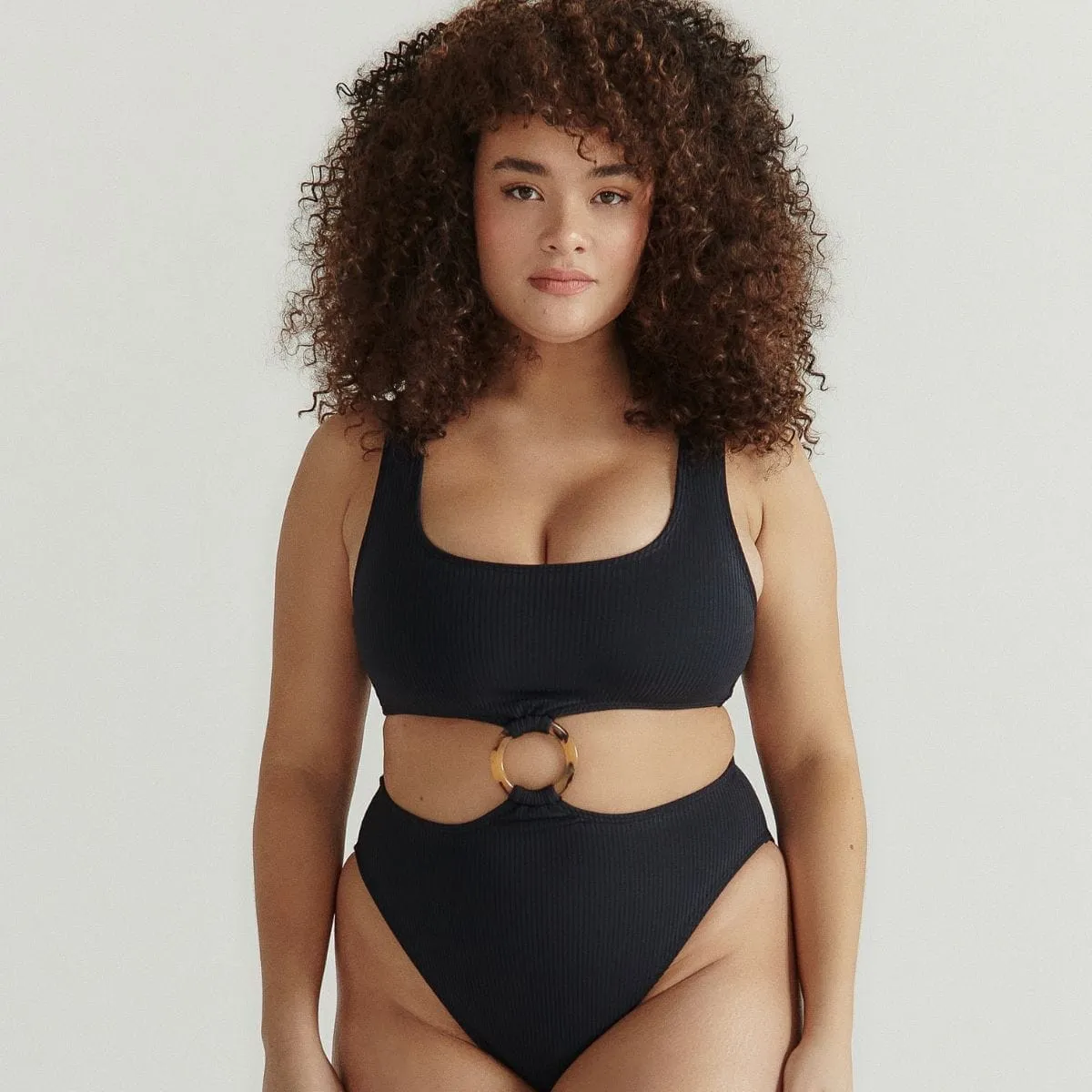 Black Rib Ky One-Piece