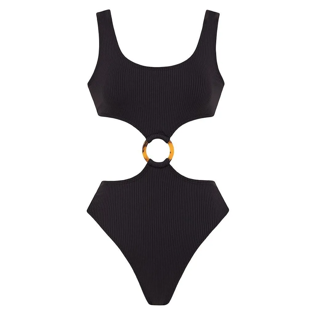 Black Rib Ky One-Piece