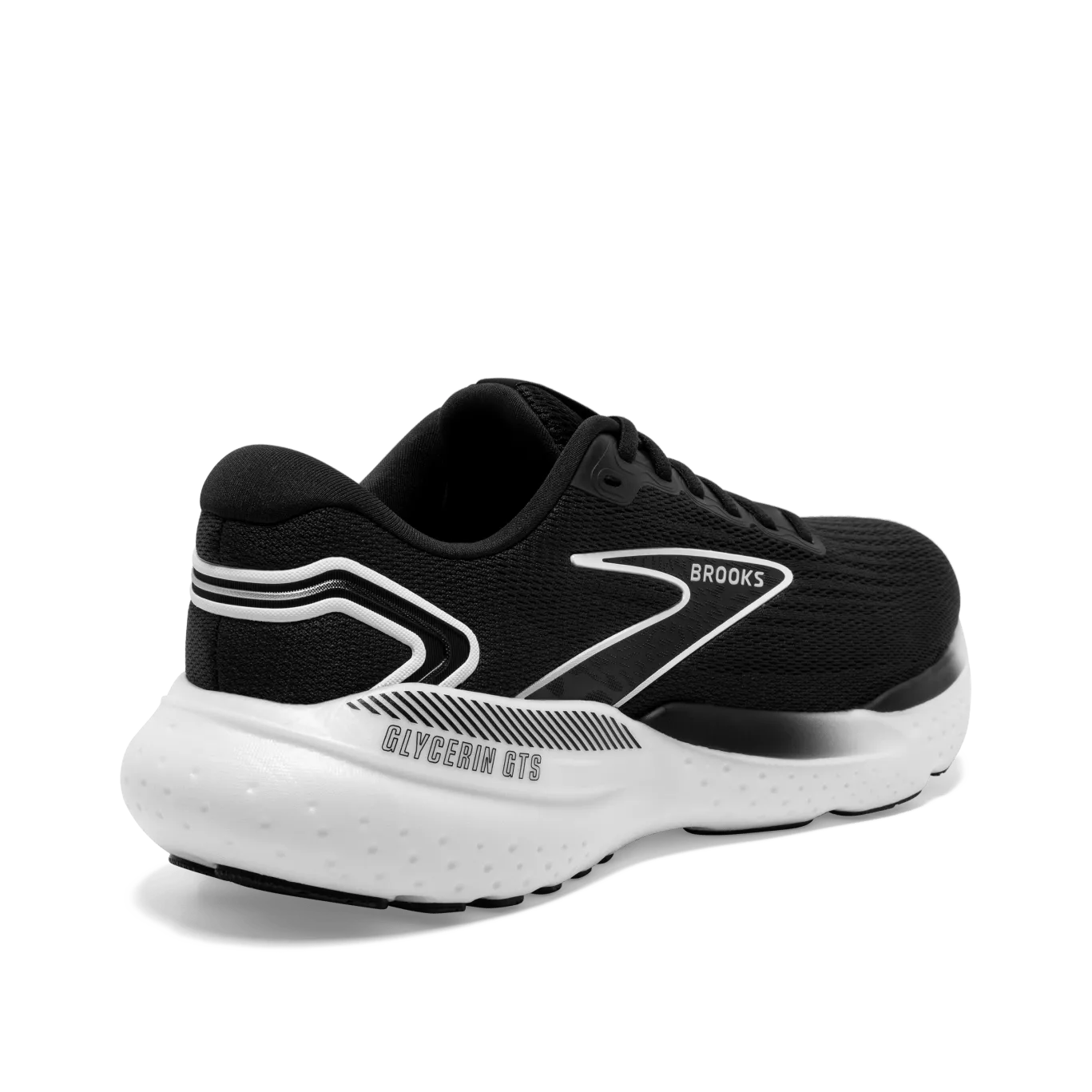 Brooks Glycerin GTS 21 (2E Width) - Black/Grey/White (Mens)