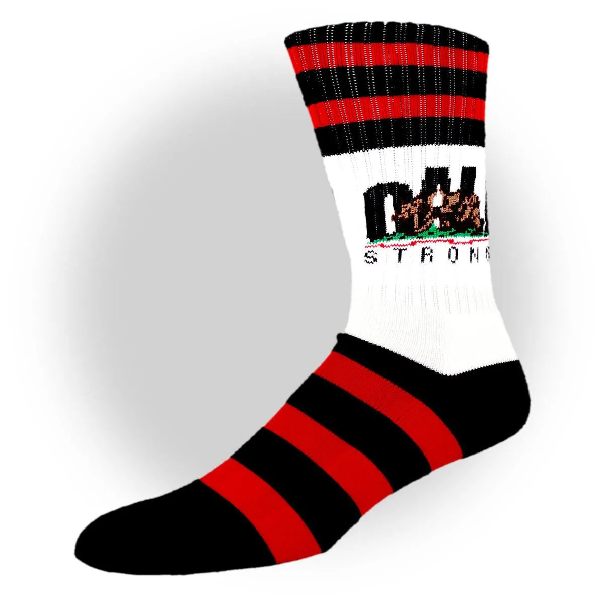 CALI Strong Original Athletic Crew Socks