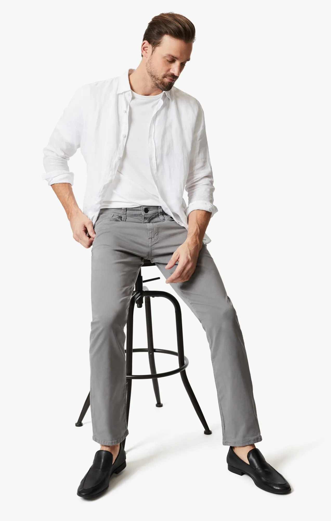 Charisma Classic Fit Pants in Shark Twill