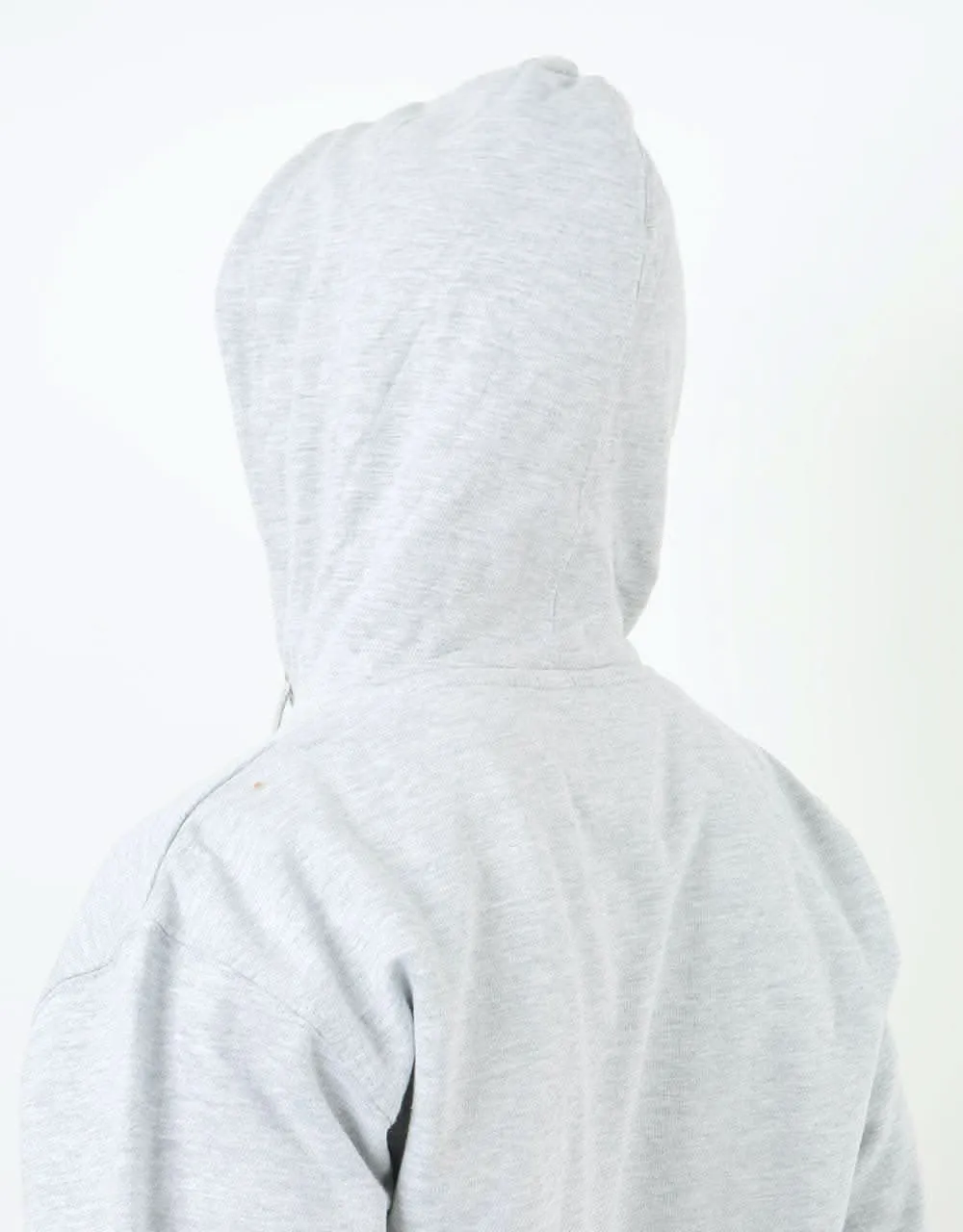 Chocolate Ribbon Chunk Pullover Hoodie - Ash