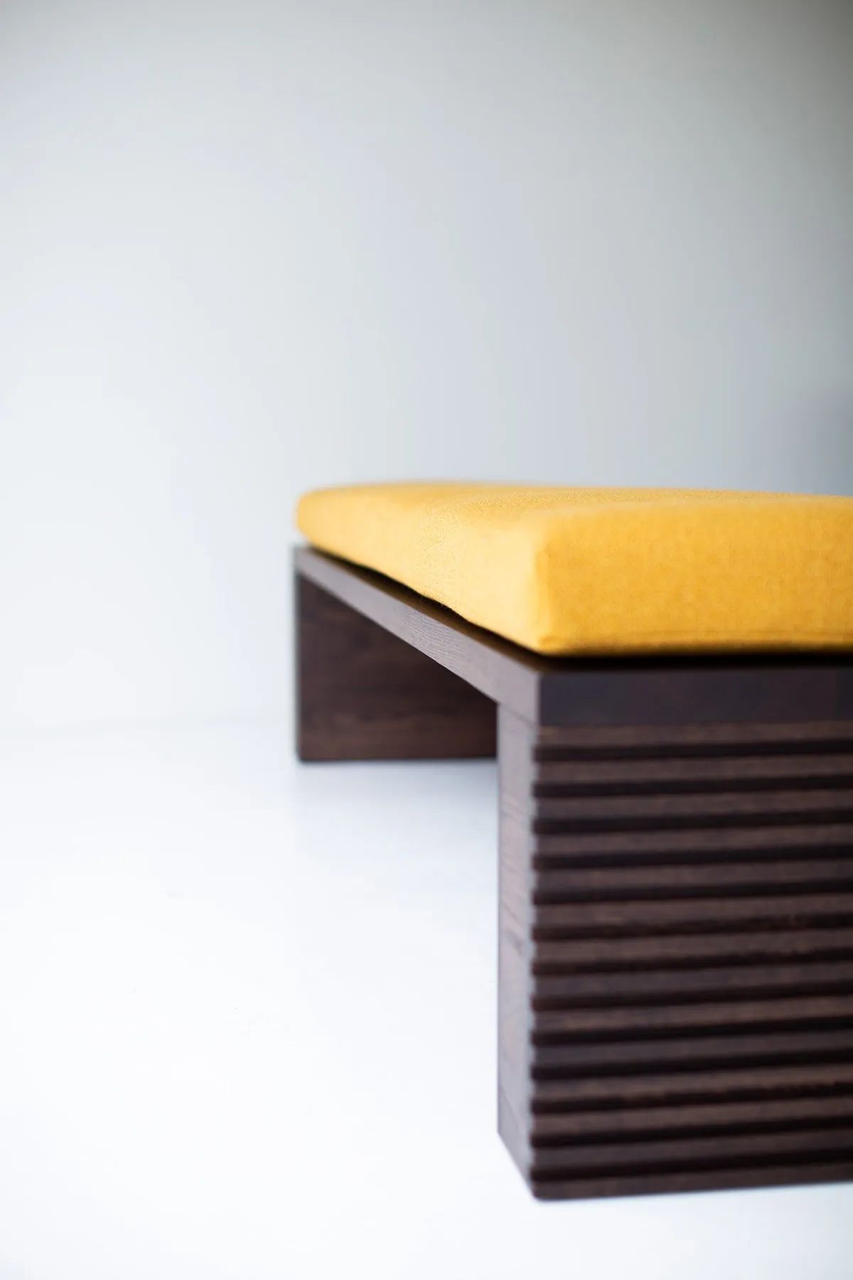 Cicely Bench with Chunky Leg - 1123