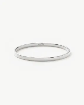 Classic Bangle | Silver Plated