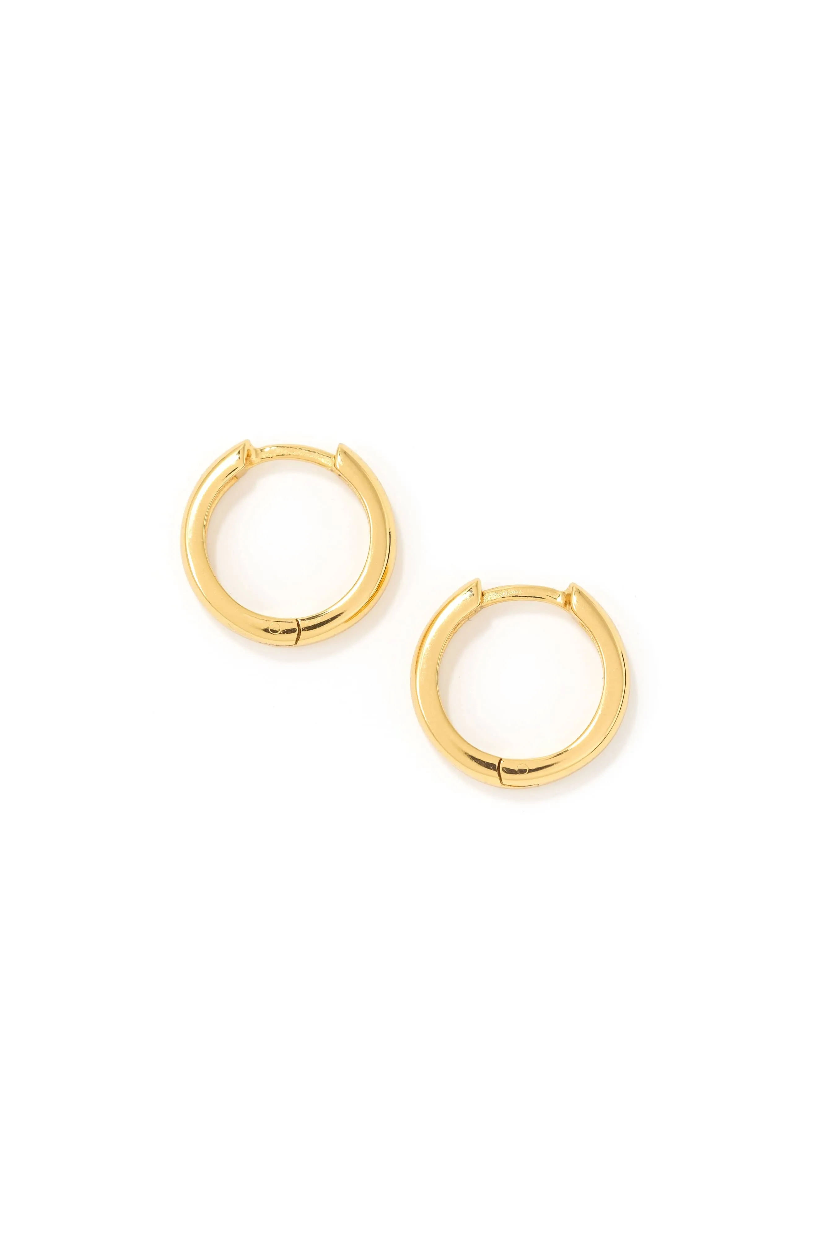 Core 15mm Hoop Earrings