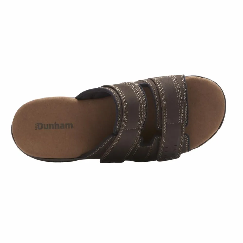 Dunham NEWPORT SLIDE DARK BROWN