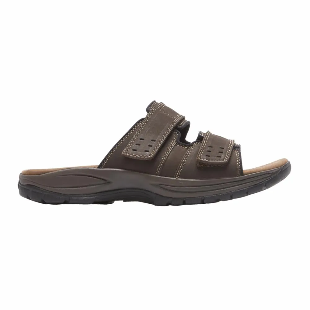 Dunham NEWPORT SLIDE DARK BROWN