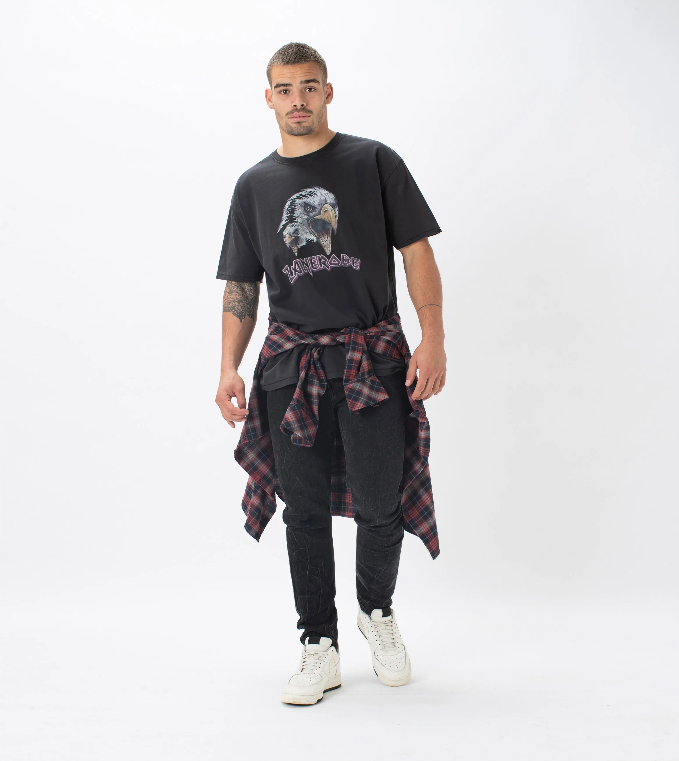 Eaglehawk Box Tee GD Black