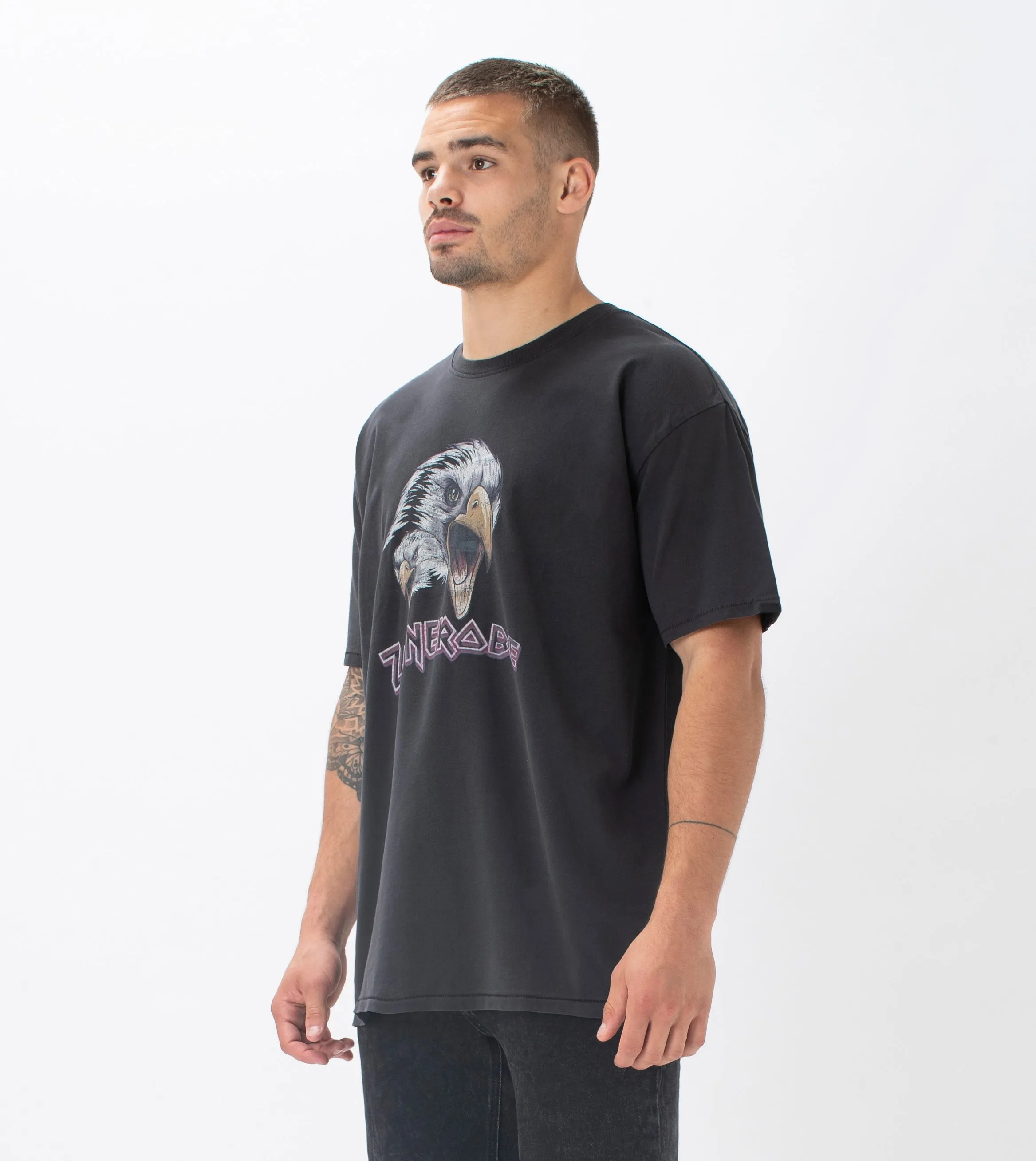 Eaglehawk Box Tee GD Black