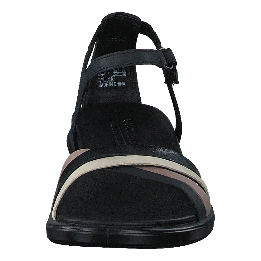 Ecco Simpil Sandal Multicolor Black