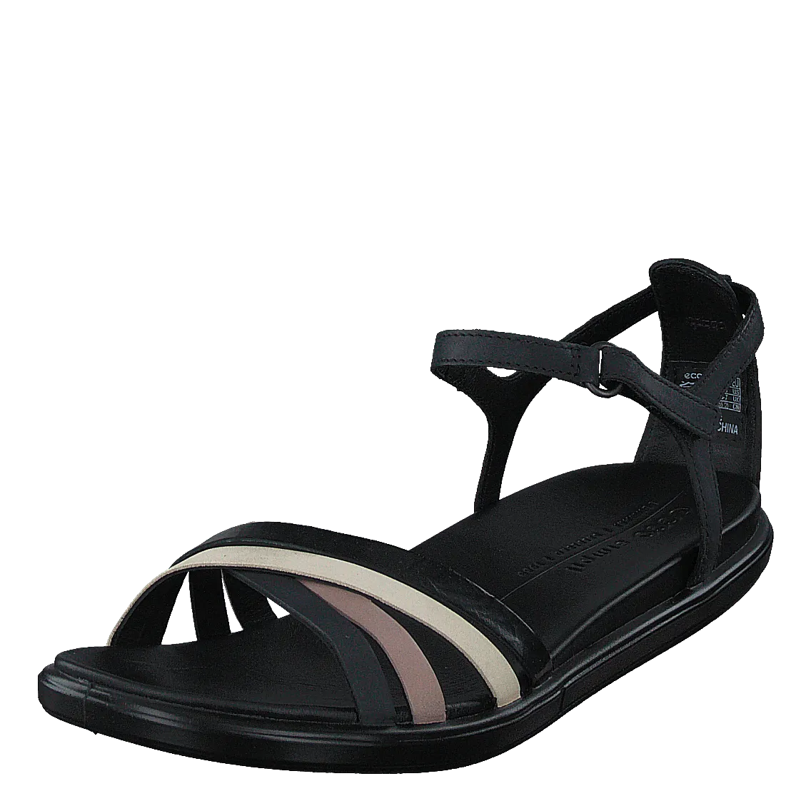 Ecco Simpil Sandal Multicolor Black