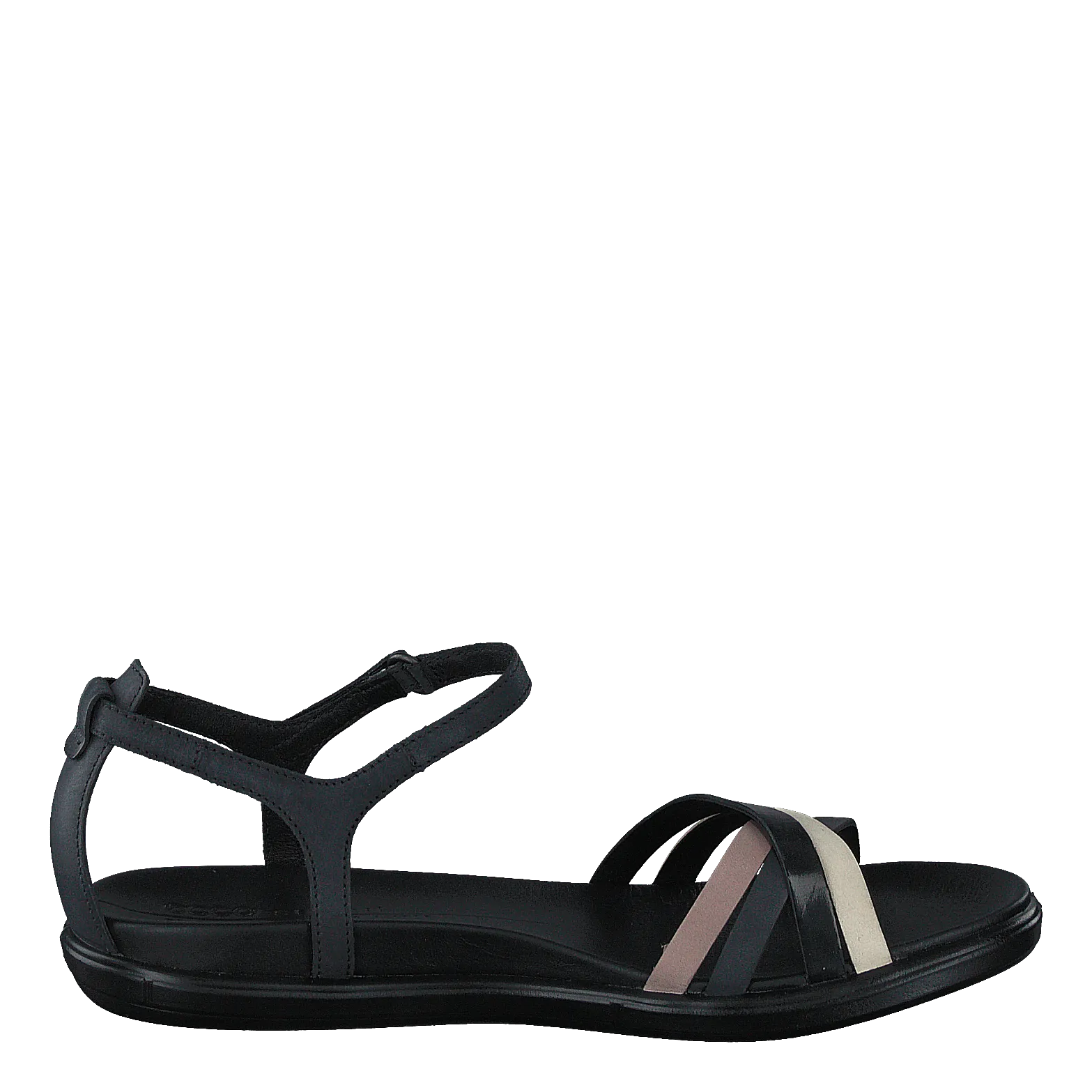 Ecco Simpil Sandal Multicolor Black