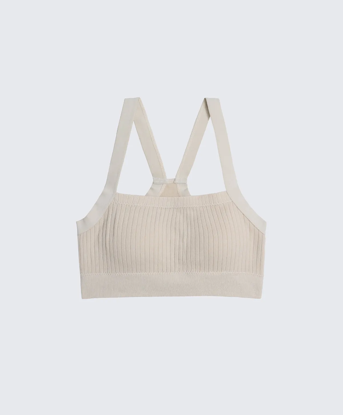 Energized Mindful Ribbed V-Back Sports Bra