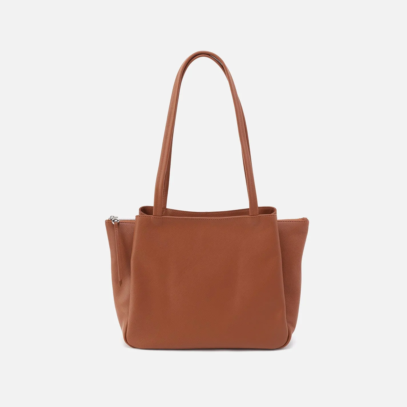 Essential Medium Tote In Soft Saffiano Leather - Lion