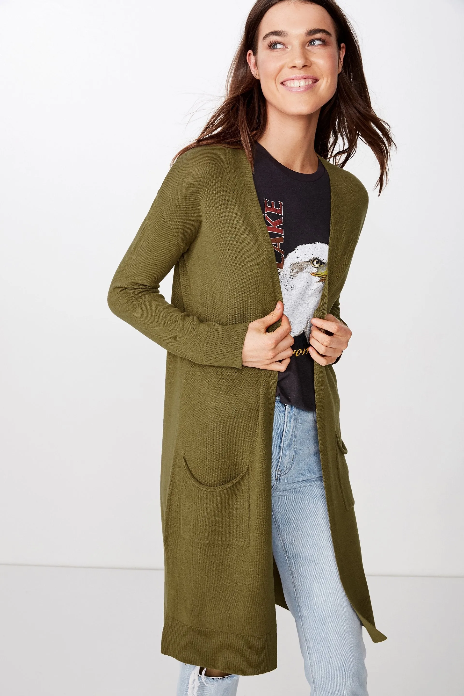 Francie Lightweight Longline Cardi