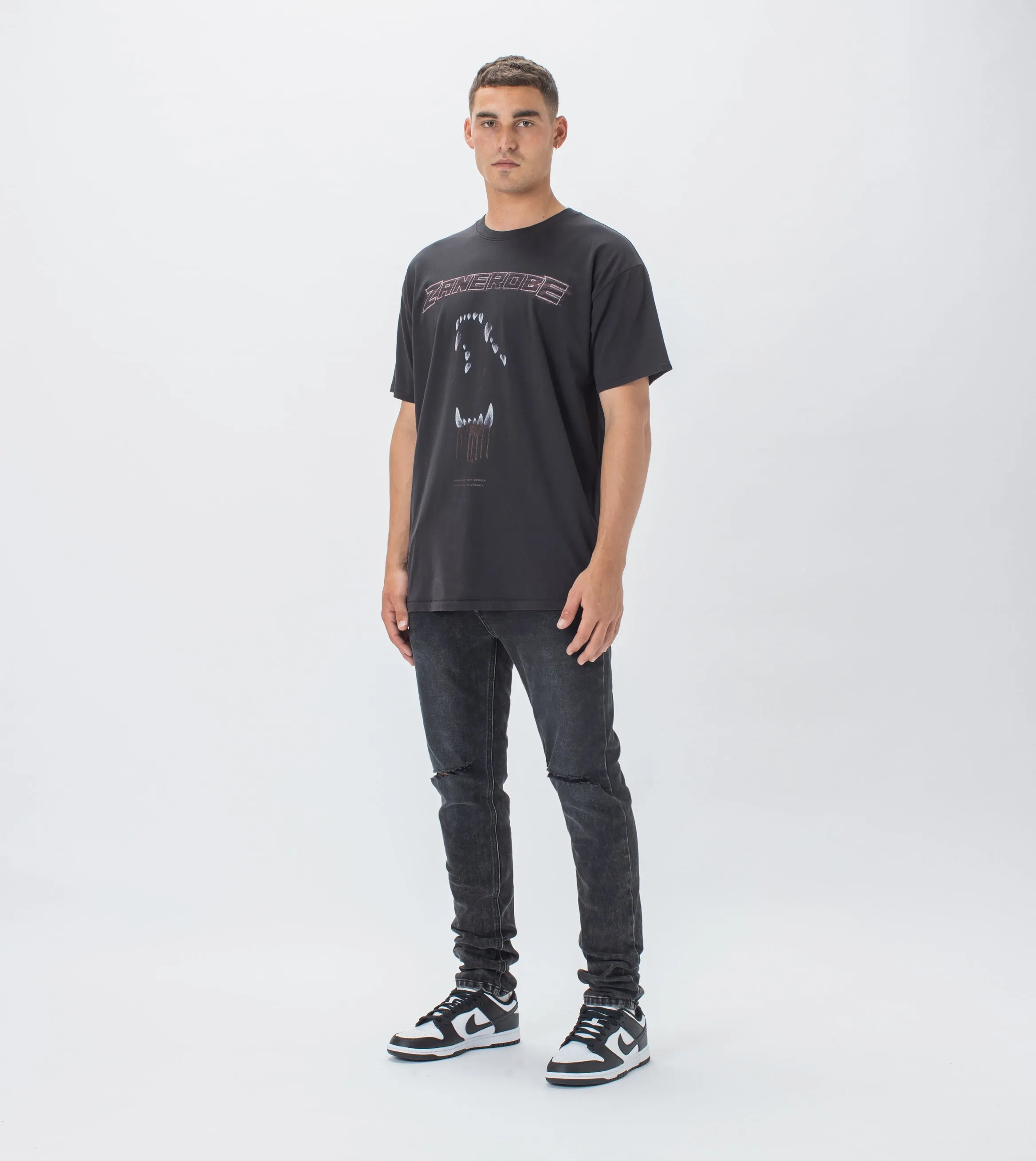 Graveyard Box Tee GD Black