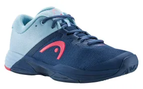 Head Revolt Evo 2.0 Womens Tennis Shoes (Dark Blue/Azalea) (Clearance Sale)