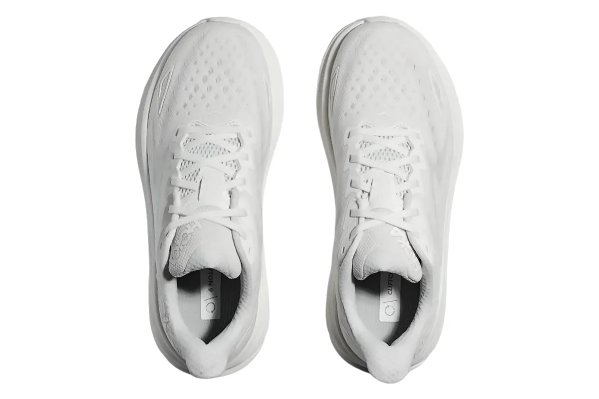 Hoka Clifton 9 B White/White Womens