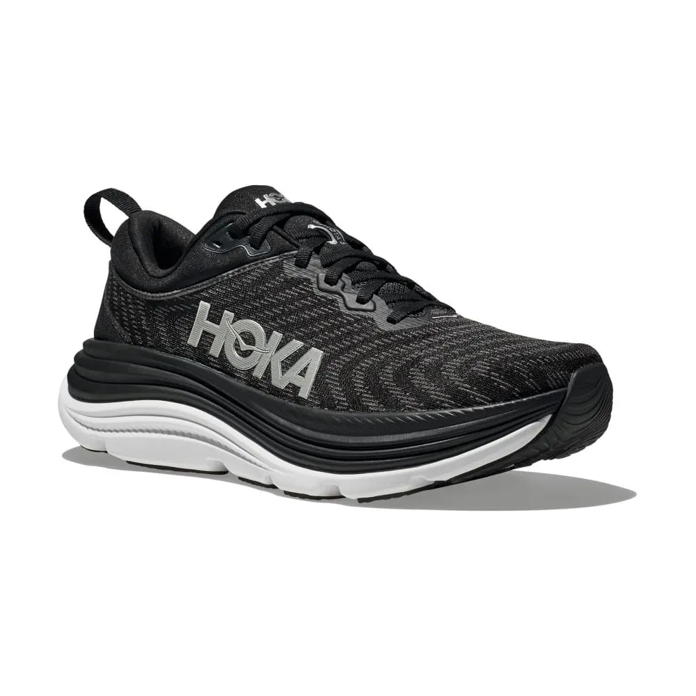 Hoka Gaviota 5 Black/White Running Shoe (Women's)