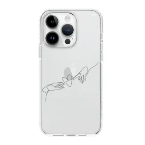 iPhone Case - Heart Design Silhouette