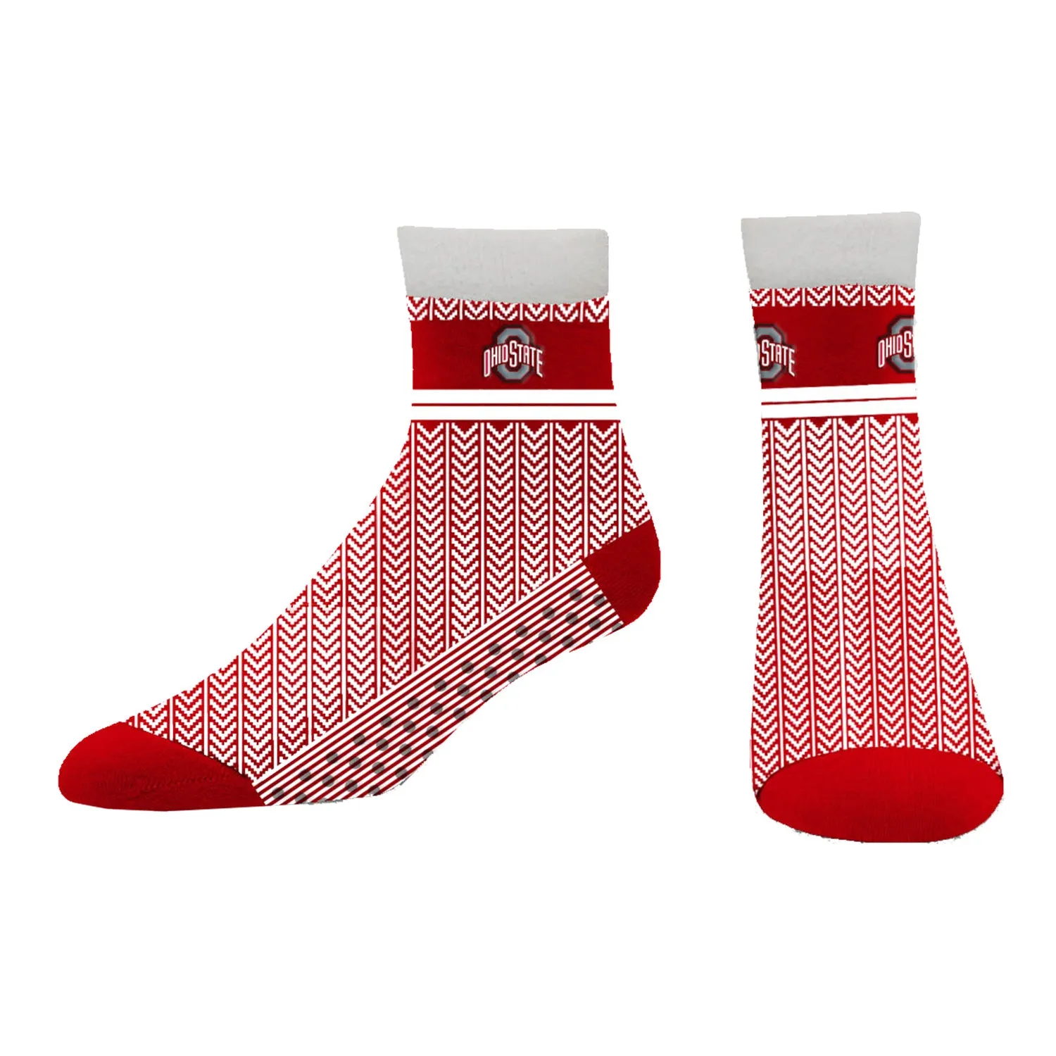 Ladies Ohio State Buckeyes Cozy Cabin Socks