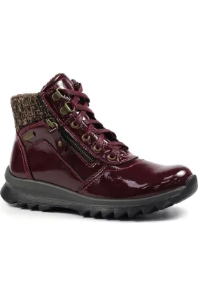 Lunar Psyche Burgundy Waterproof Boot GLB135