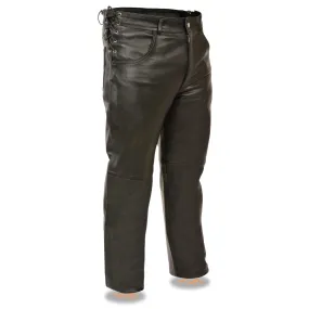 Men’s deep pocket over pants w/ side laces for adjustment