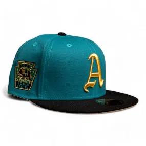 New Era 59Fifty Nightclub Pack Fitted (Philadelphia Athletics Green Ace)