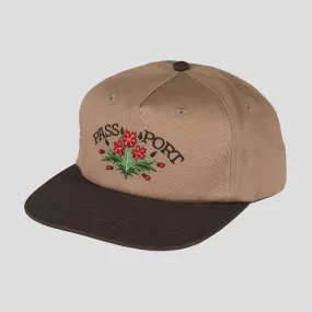 PASSPORT - BLOOM WORKERS CAP CHOC/SAND