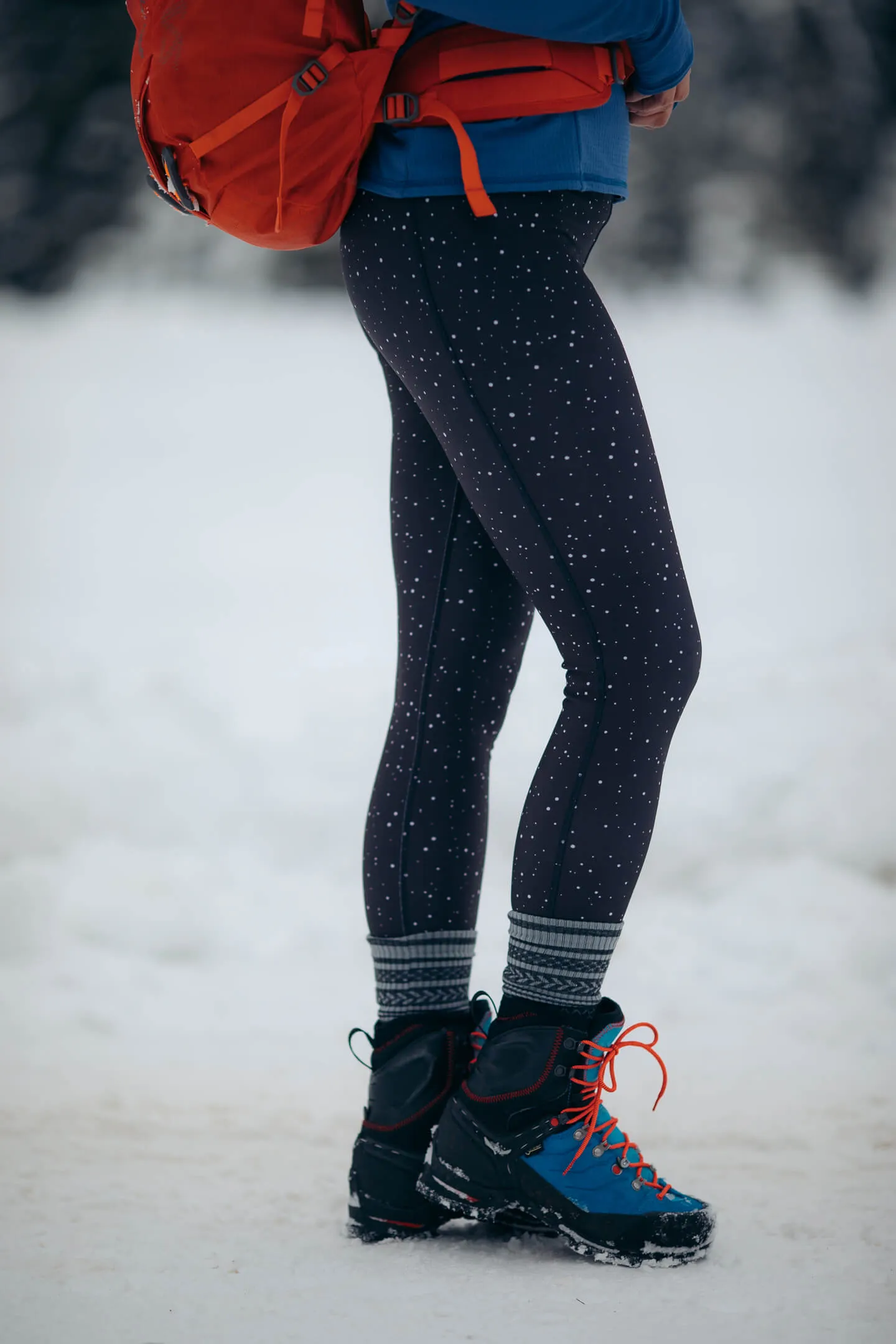 Pro Winter Leggings Midnight Snow