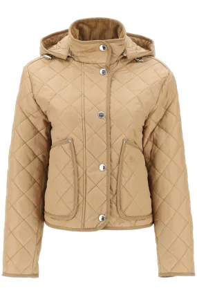 QUILTED HOODED JACKET