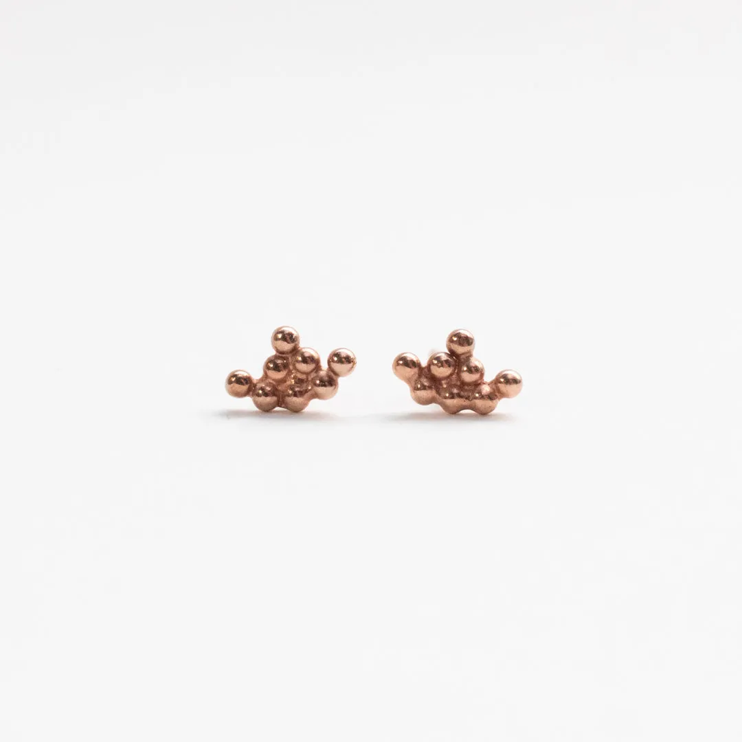 Rose Gold Plated Siyot Studs