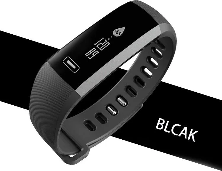 Smart Bracelet Bluetooth Smart Wristband Heart Rate Blood Pressure Monitor Sports Fitness And Health Tracker