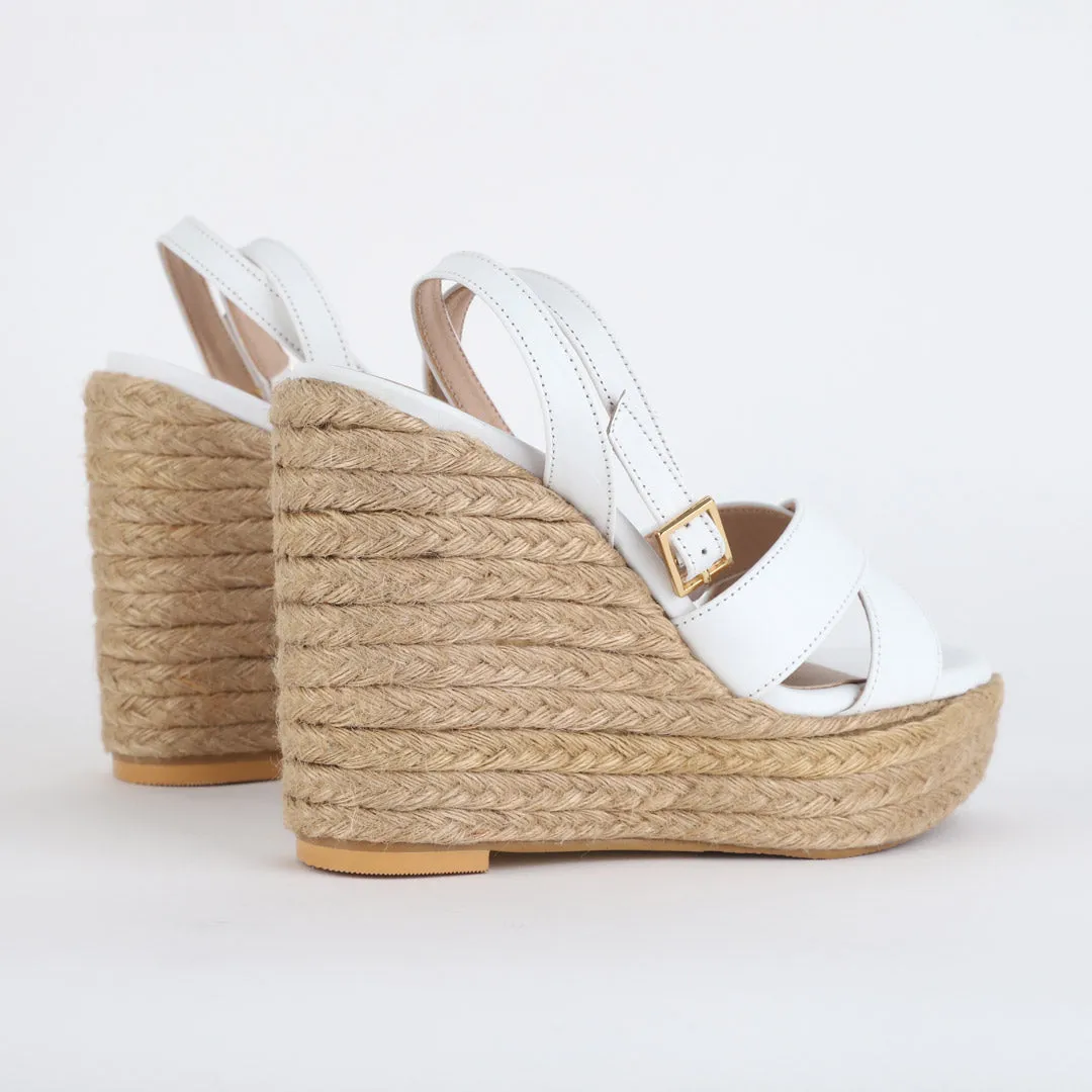 SUMMER PARTY - classic espadrille wedge