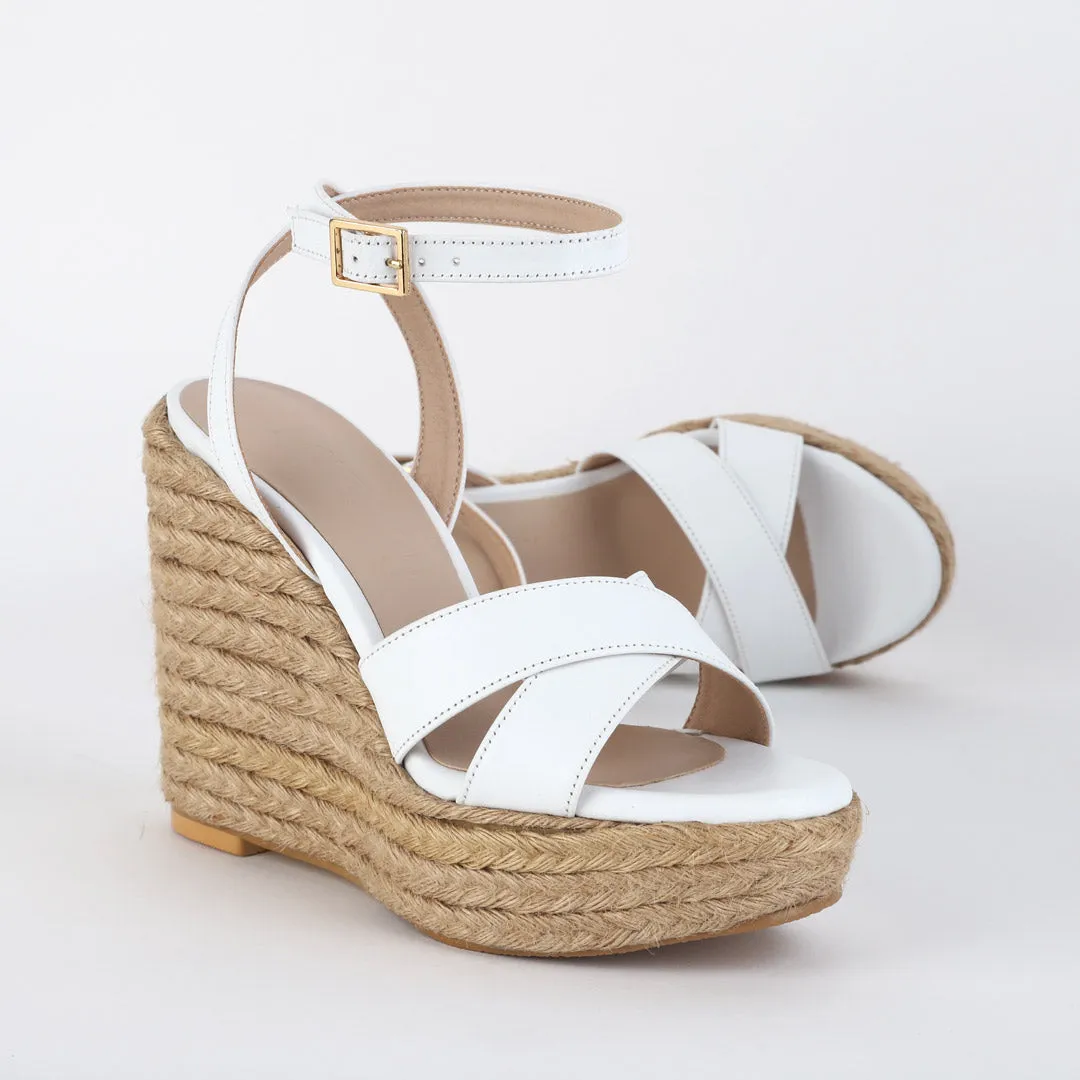 SUMMER PARTY - classic espadrille wedge