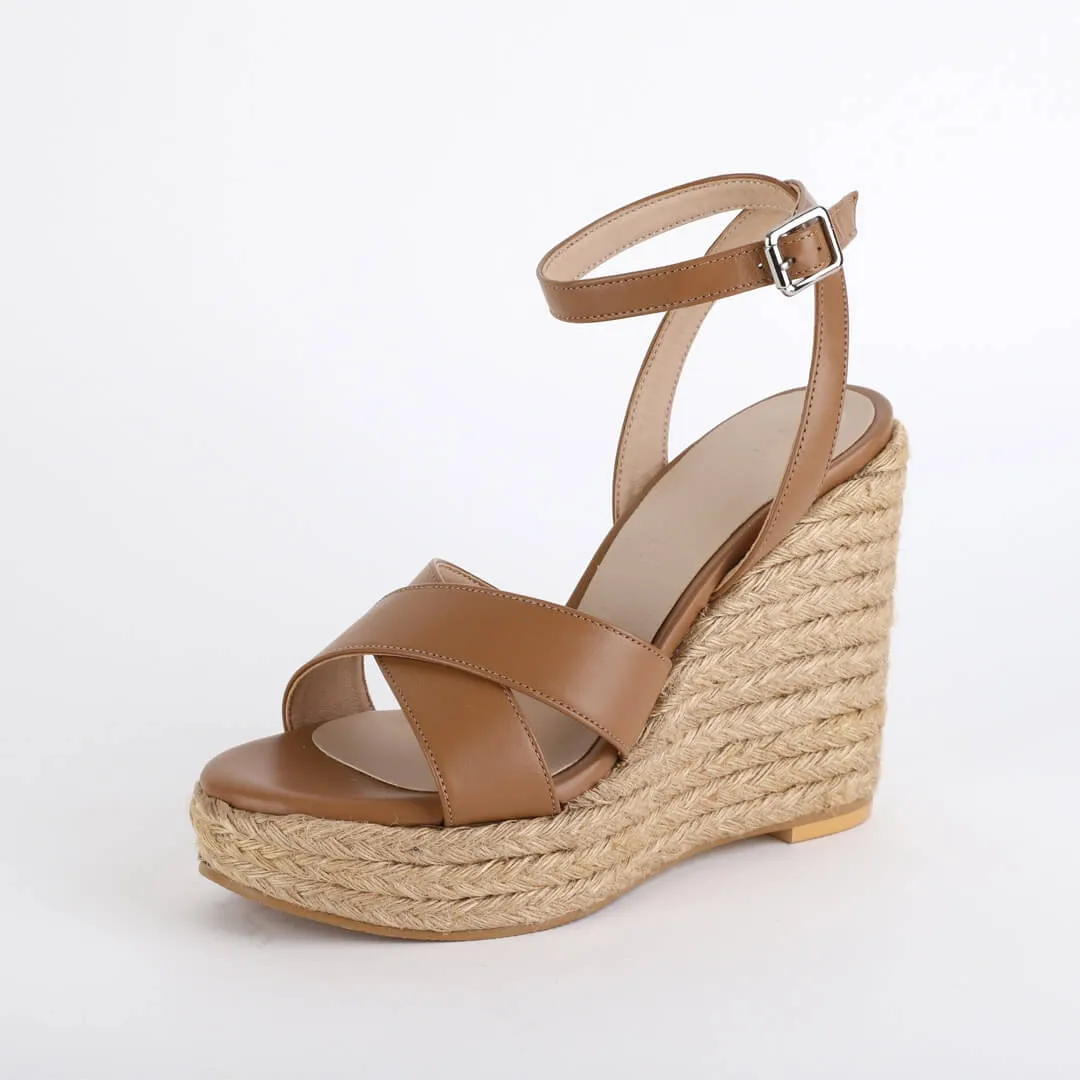 SUMMER PARTY - classic espadrille wedge